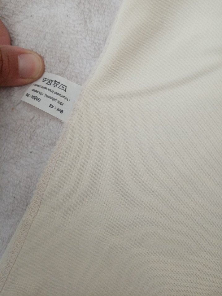 Beyaz Midi Kadın İç Çamaşırı Takımı - Görsel 2