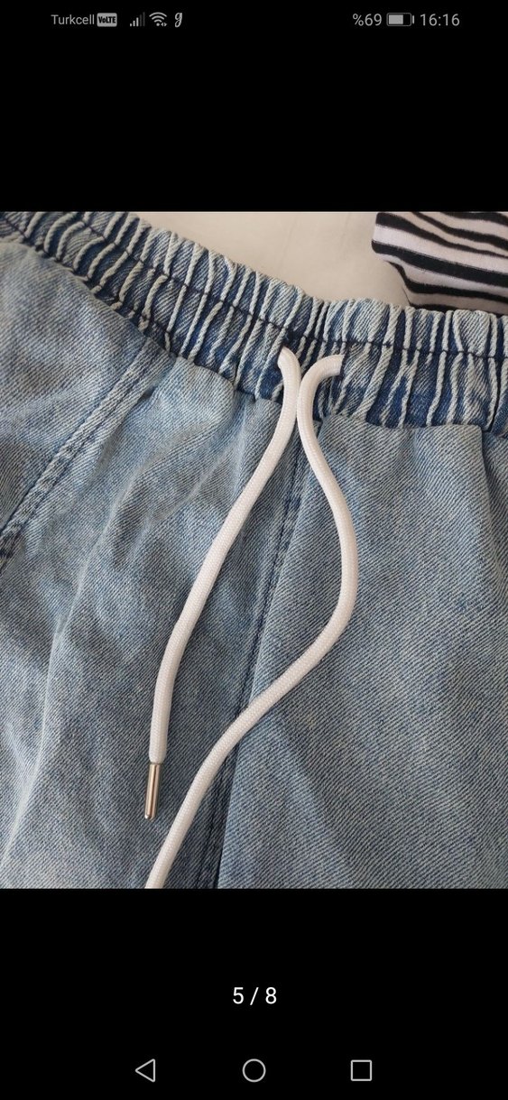 Uzun Boy Pilili Kot Etek - Görsel 2