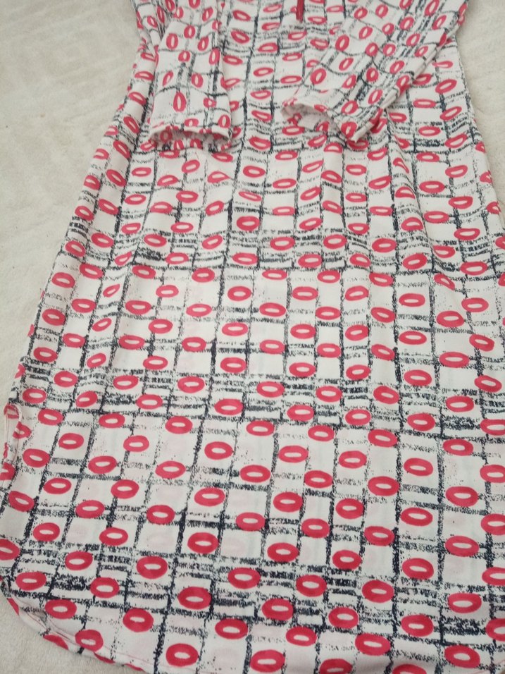 Renkli Baskılı Uzun Kollu Kadıntunıj - Görsel 2