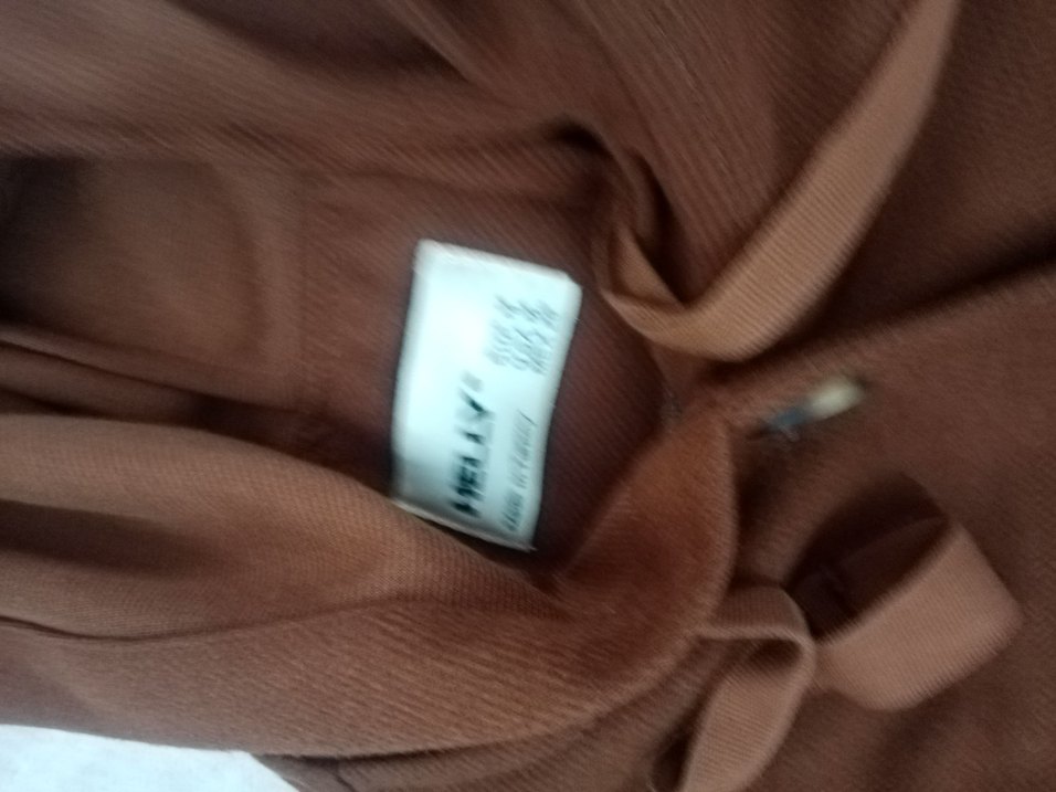 Düğmeli Kahverengi Uzun  mevsımlık kaban - Görsel 2