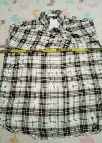 Touché Siyah Ekoseli Oversize Gömlek - Görsel 5