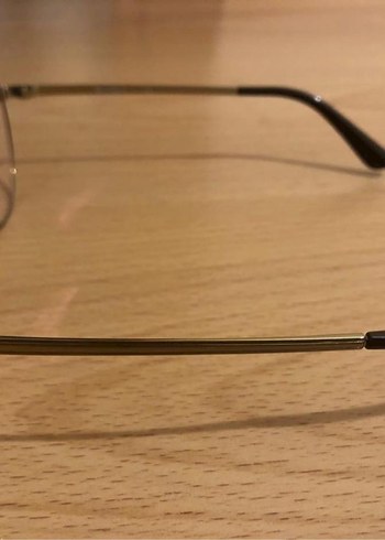 Bej Parlak Kadın Yuvarlak Gözlük - Görsel 5