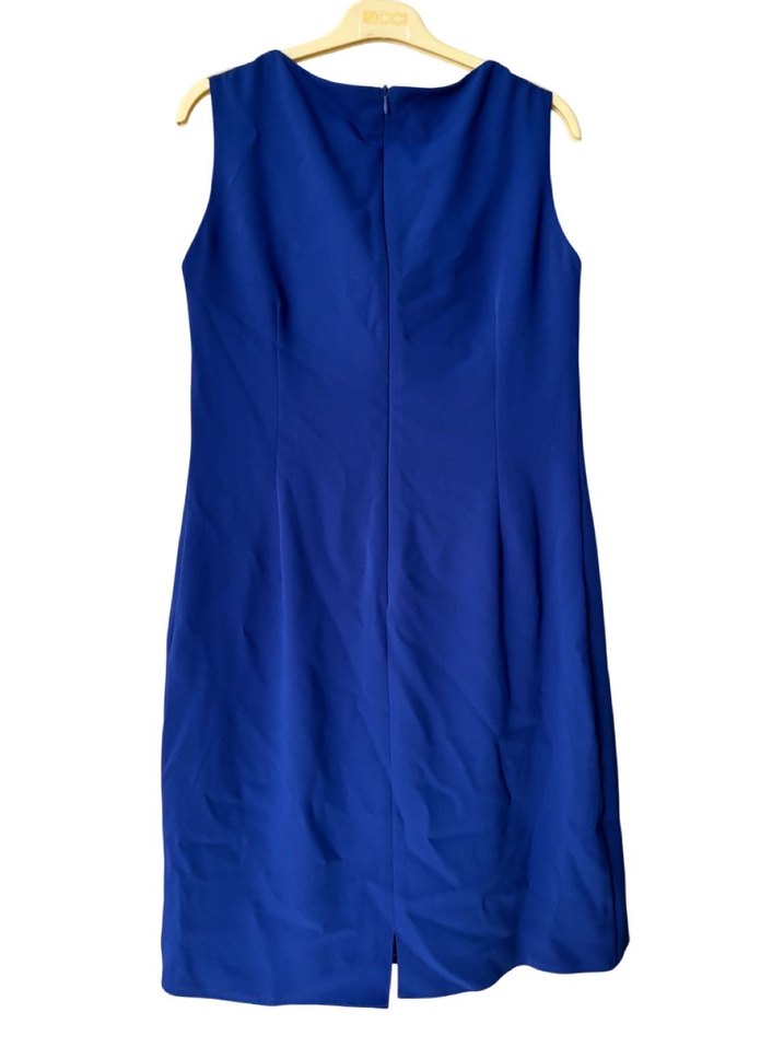 Dantel İşlemeli Lacivert Elbise - Görsel 2