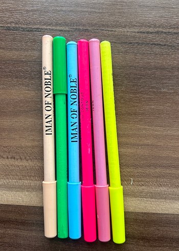 Renkli Pastel İman Of Noble eyeliner lipliner kalem