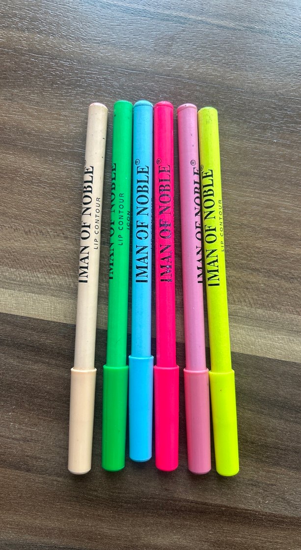 Renkli Pastel İman Of Noble eyeliner lipliner kalem - Görsel 2