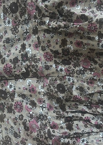 Gri Bohem cepli asimetrik etek - Görsel 4