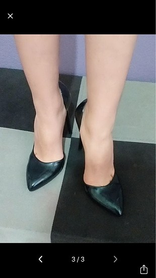 36 Beden İnce topuk stiletto