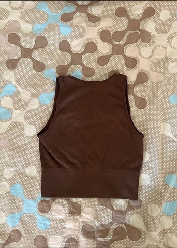xs Beden addax xs crop kahverengi lacivert