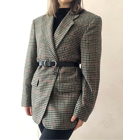 Oversize blazer ceket