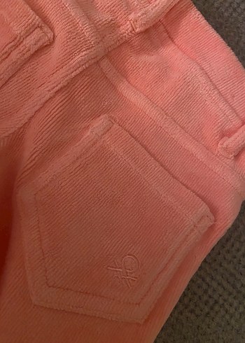 24-36 Ay Beden Benerton orijinal Kemerli Pembe Kız Taytı