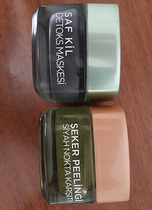 Loreal paris peeling ve maske