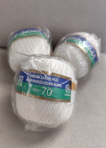 Parlak Pamuk Dantel İpliği No:70 - Görsel 4