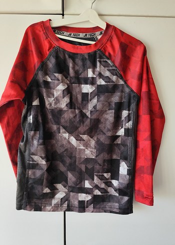 Erkek Çocuk Uzun Kollu Baskılı Spor Tişört - Görsel 4