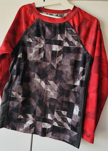 Erkek Çocuk Uzun Kollu Baskılı Spor Tişört - Görsel 2