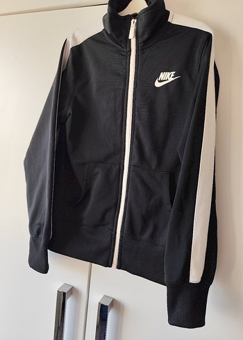 Nike Siyah Fermuarlı Spor Ceket - Görsel 3