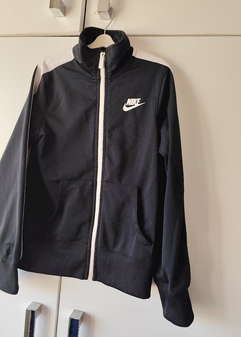 Nike Siyah Fermuarlı Spor Ceket - Görsel 2