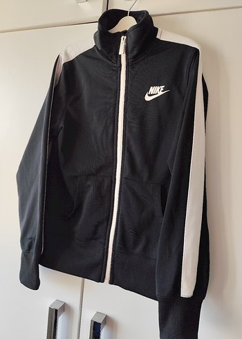 Nike Siyah Fermuarlı Spor Ceket - Görsel 5