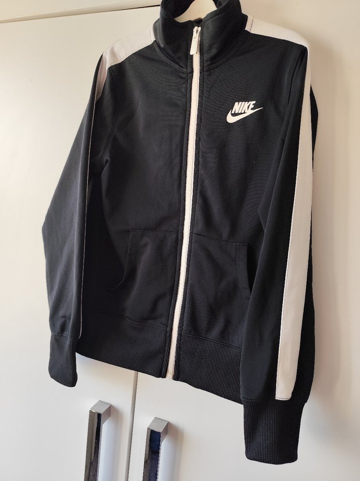 Nike Siyah Fermuarlı Spor Ceket - Görsel 3