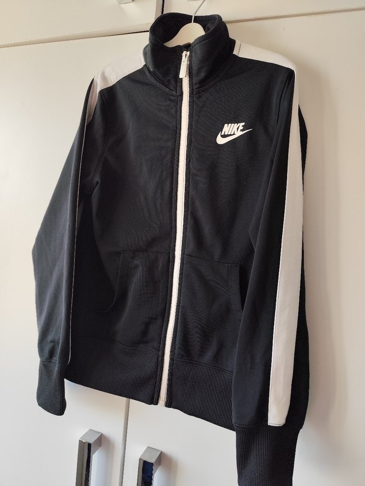 Nike Siyah Fermuarlı Spor Ceket - Görsel 5