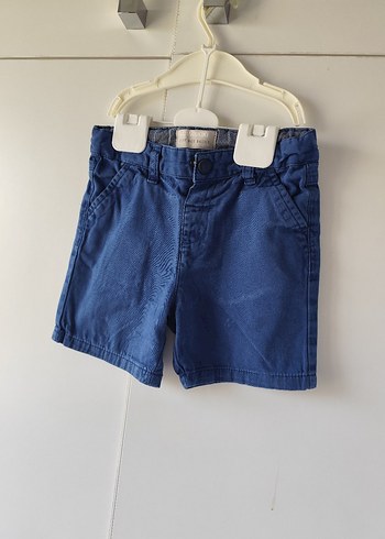 Erkek Çocuk Mavi Bol Kesim Kot Şort - Görsel 5