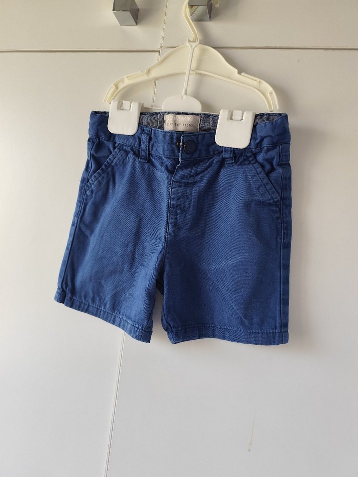 Erkek Çocuk Mavi Bol Kesim Kot Şort - Görsel 5