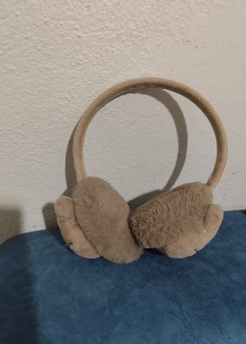 Kahverengi Sevimli Peluş Oyuncak kulaklık - Görsel 4