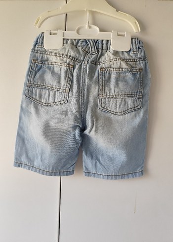 LC Waikiki Erkek Çocuk Açık Mavi Bol Kesim Denim Şort