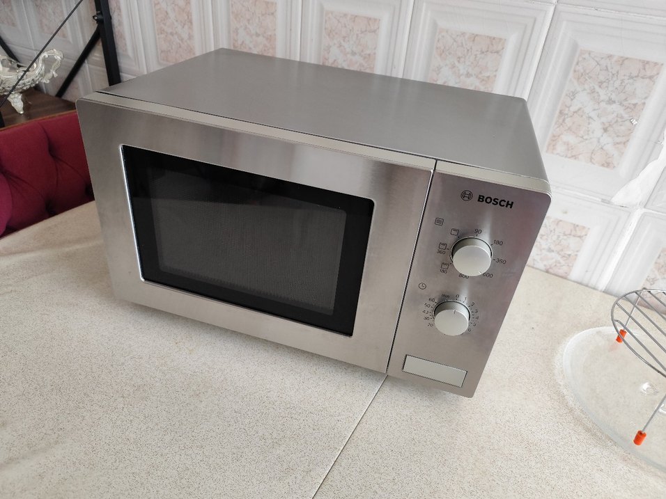 Bosch Gri Beyaz Mikrodalga Fırın - Görsel 5