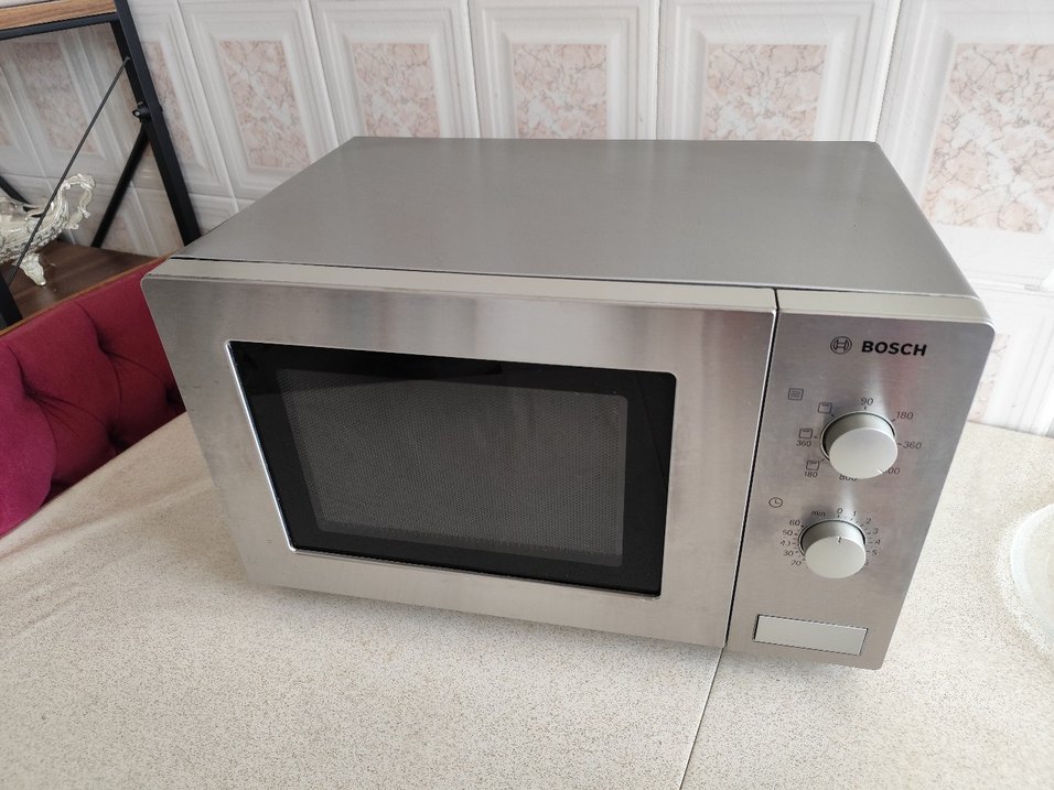 Bosch Gri Beyaz Mikrodalga Fırın - Görsel 4