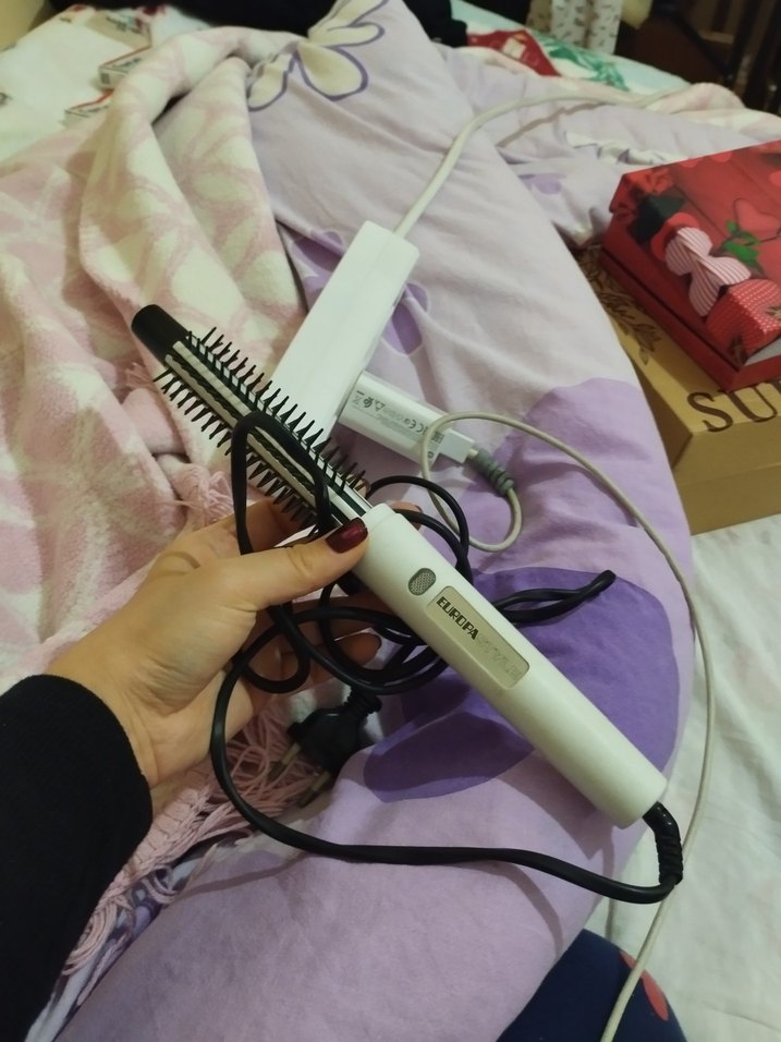 Beyaz Saç Şekillendirici FIRÇA - Görsel 2