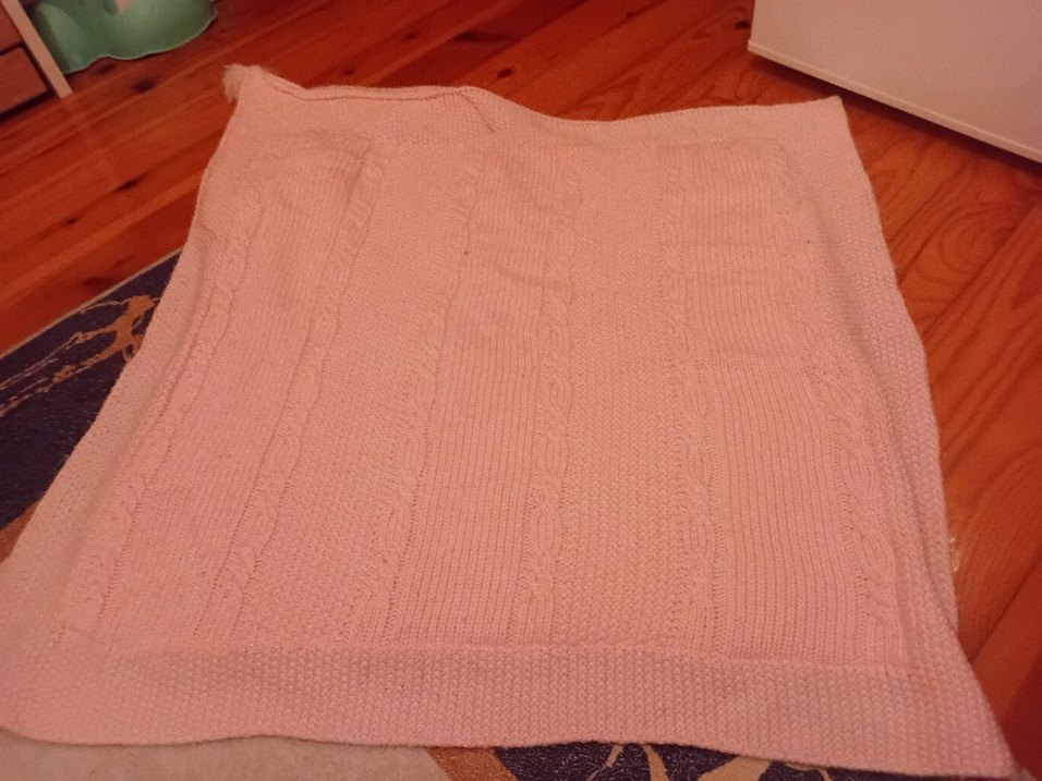 Pembe Kapüşonlu Çocuk Battaniyesi - Görsel 3