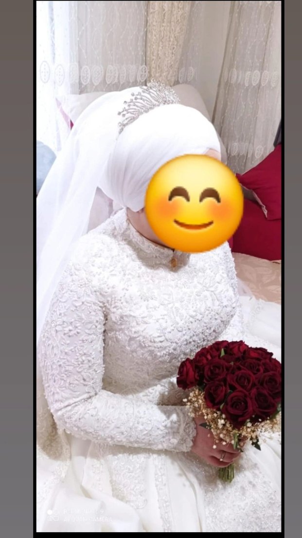 kırmızı gelin buketi - Görsel 4