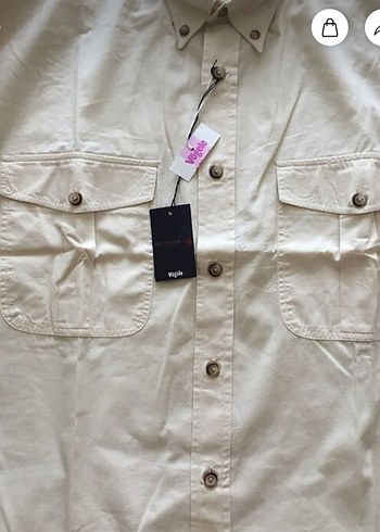 Erkek Beyaz Pamuklu Uzun Kollu Gömlek - Görsel 2