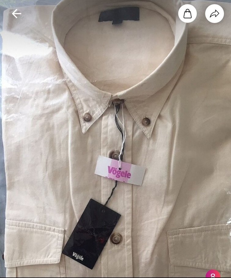 Erkek Beyaz Pamuklu Uzun Kollu Gömlek - Görsel 3