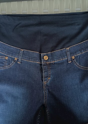 Gör Son Marka Lacivert Hamile Kot Pantolon - Görsel 11