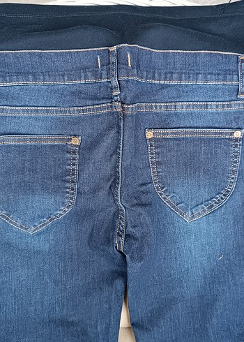 Gör Son Marka Lacivert Hamile Kot Pantolon - Görsel 9