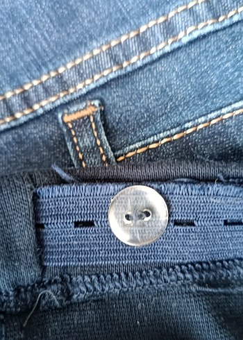 Gör Son Marka Lacivert Hamile Kot Pantolon - Görsel 13