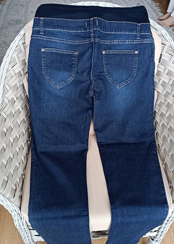 Gör Son Marka Lacivert Hamile Kot Pantolon - Görsel 4