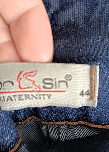 Gör Son Marka Lacivert Hamile Kot Pantolon - Görsel 10