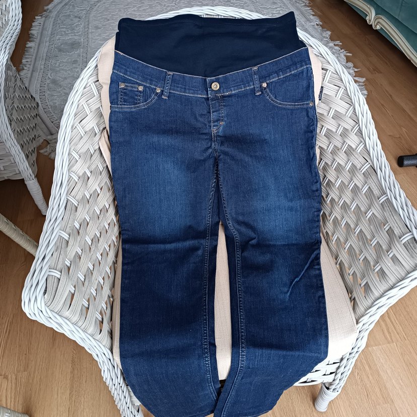 Gör Son Marka Lacivert Hamile Kot Pantolon - Görsel 2