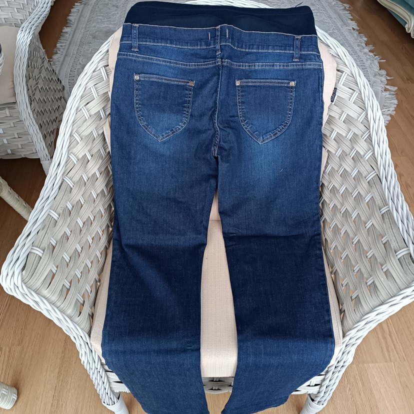 Gör Son Marka Lacivert Hamile Kot Pantolon - Görsel 3