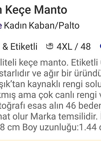 Şık Armine Keçe Manto - Görsel 5