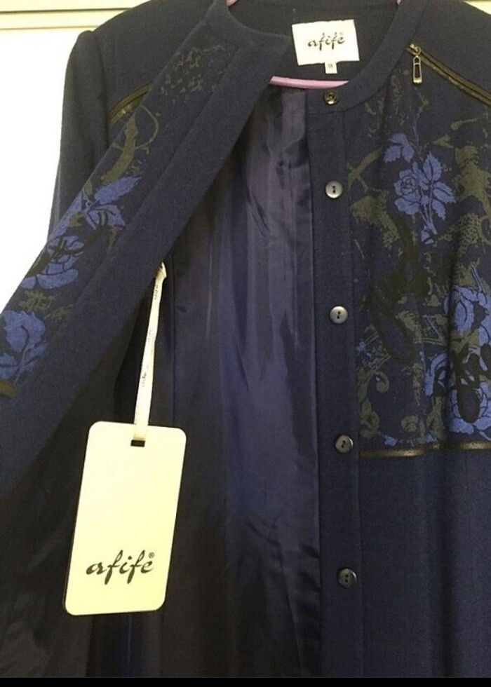 Şık Armine Keçe Manto - Görsel 4