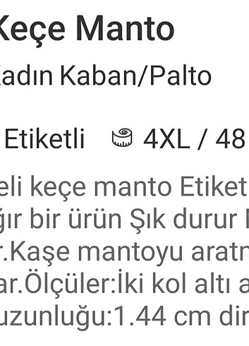 Şık Kadın Manto - Görsel 5