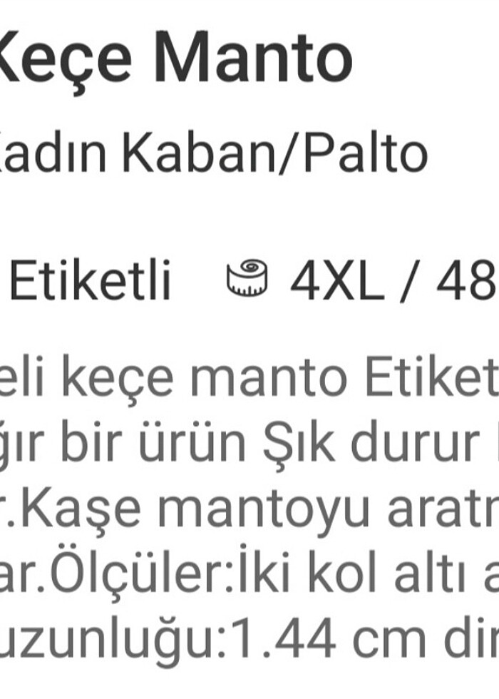 Şık Kadın Manto - Görsel 5