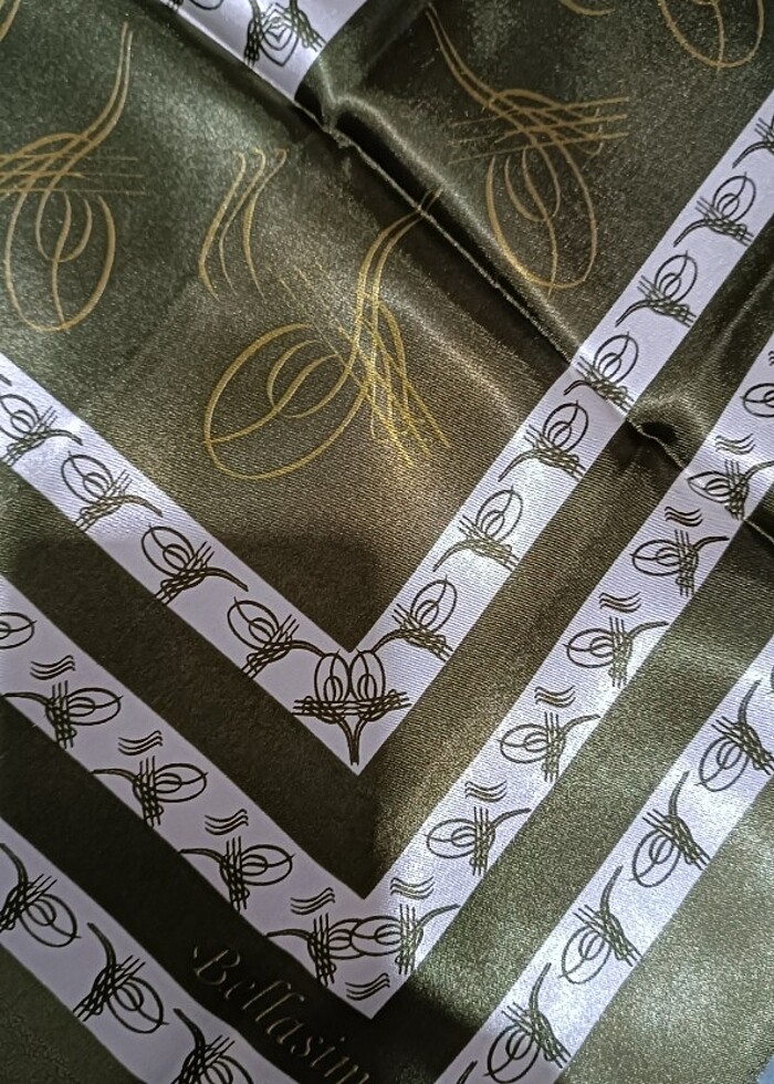 Kaliteli Saten Eşarp  - Görsel 4