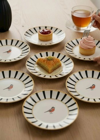 6'li pasta tabağı - Görsel 3