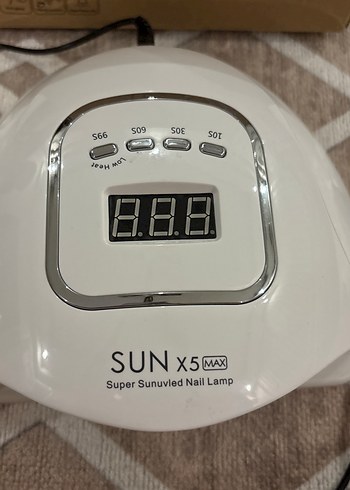 Sunix SUNx5 Beyaz Süper Güneş Işığı Tırnak Lambası