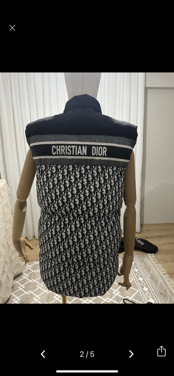 Erkek Siyah Desenli Şişme Yelek - Görsel 2