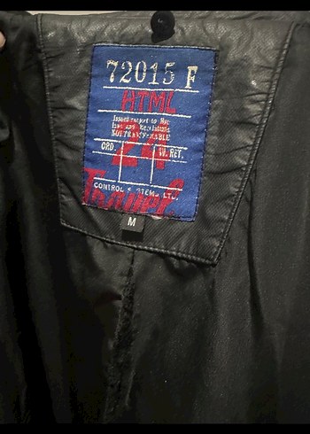 Siyah Deri Biker Ceket hatemoğlu - Görsel 2